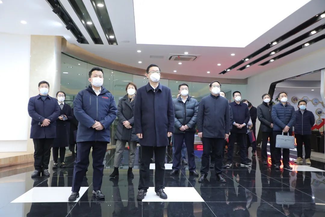 省市場監管局局長沈海斌一行來國茂走訪調研 省市場監管局局長沈海斌一行來國茂走訪調研